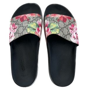 Gucci Blooms Floral Slide Sandal